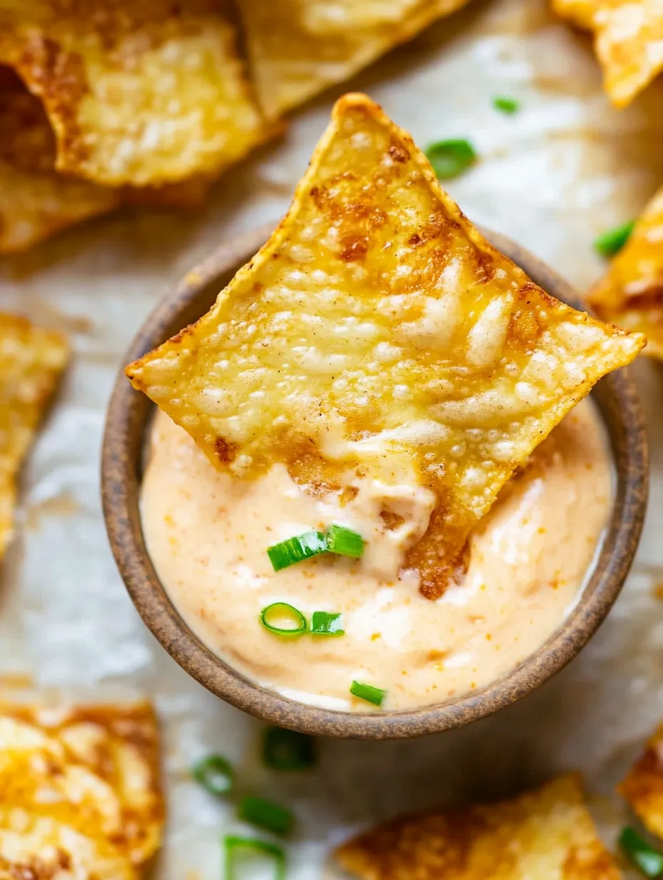 A bowl of Parmesan onion ring chips recipe.