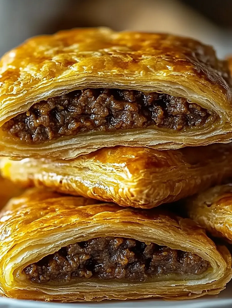 A Jamaican beef patty delight is shown.