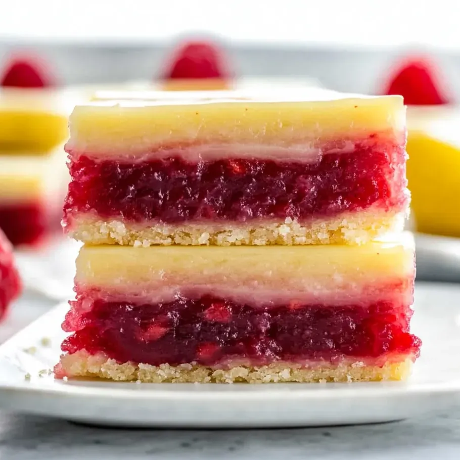 A tasty slice of tangy lemon bars.