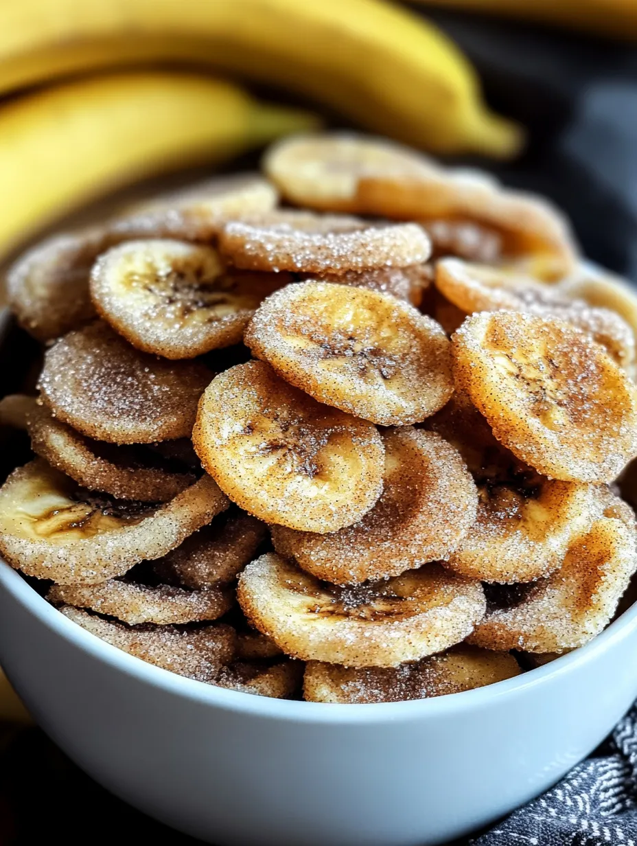 A bowl loaded with banana chips.