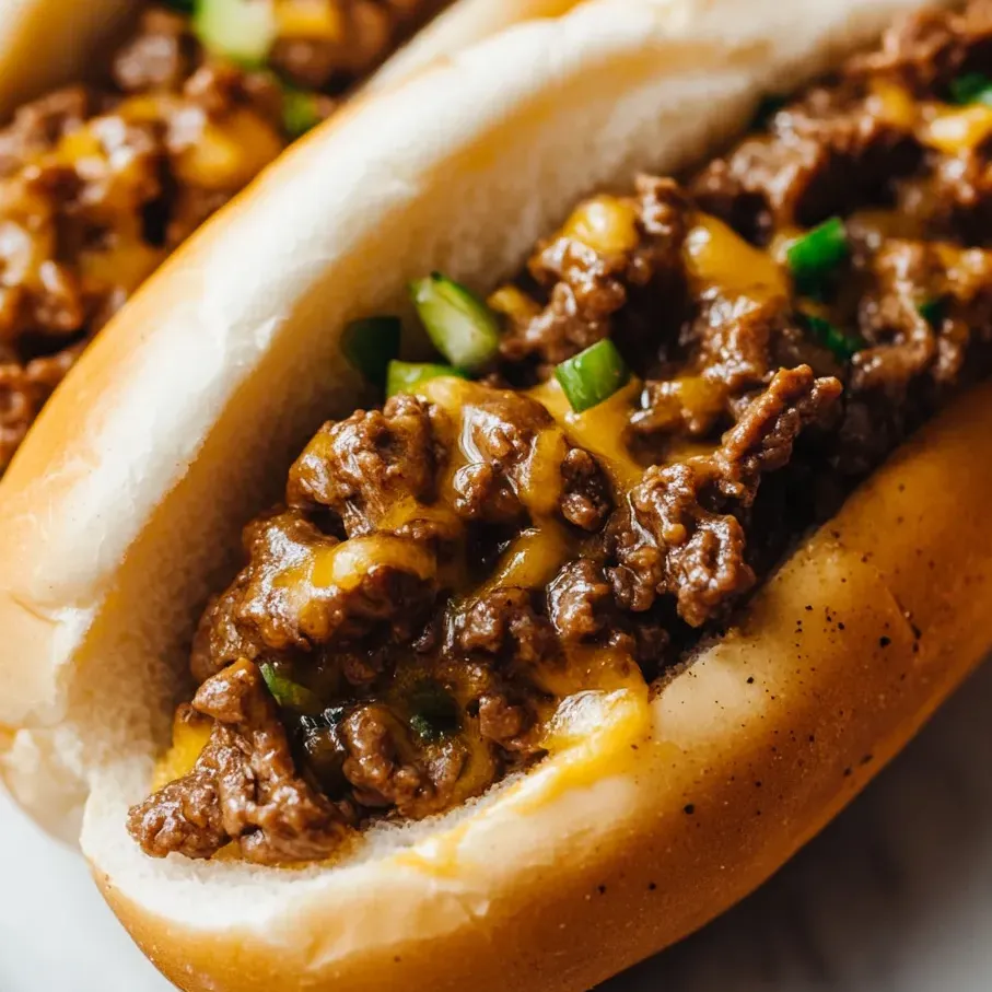 A melty beef hoagie loaf stuffed with cheese and beef.