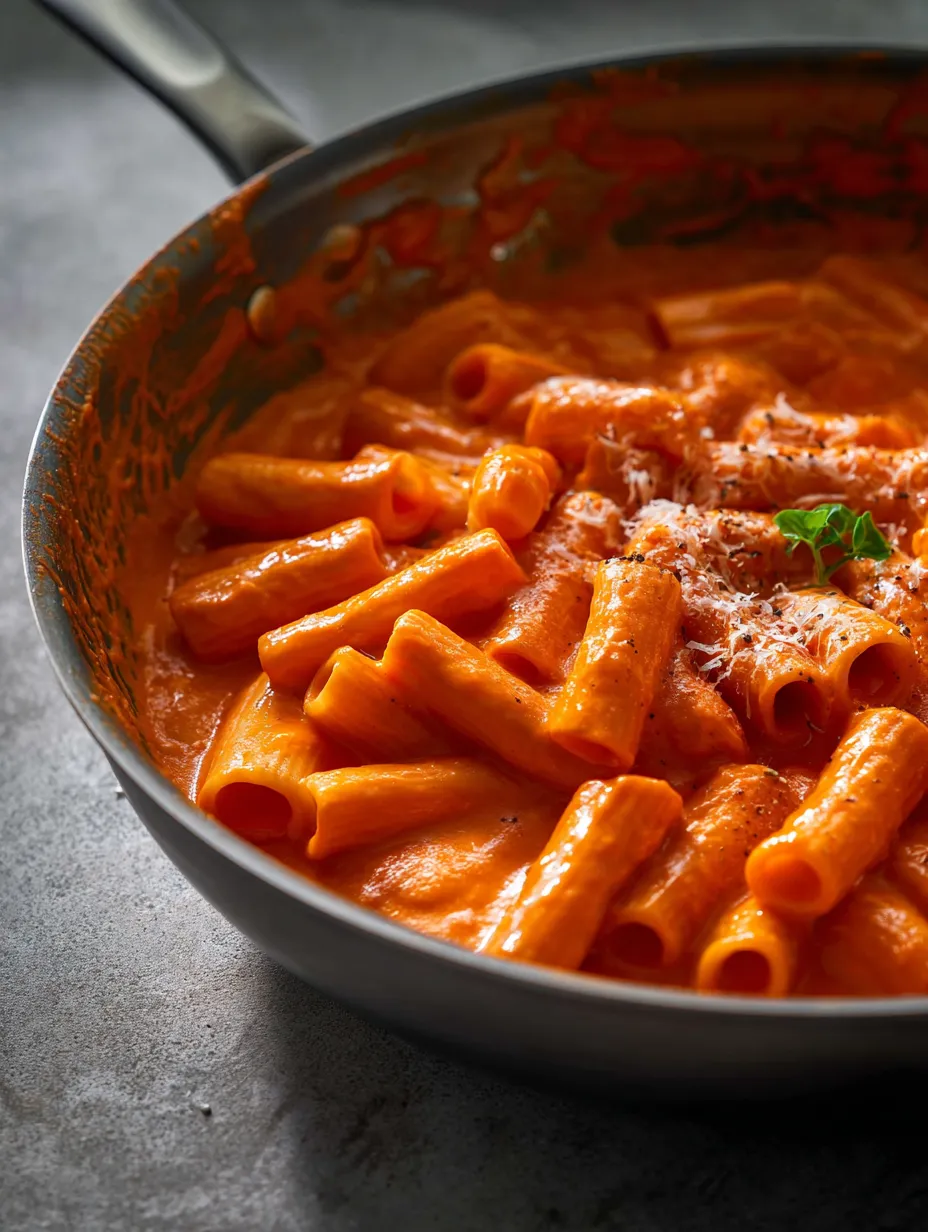 Pasta served up in a bowl, saucy and inviting.
