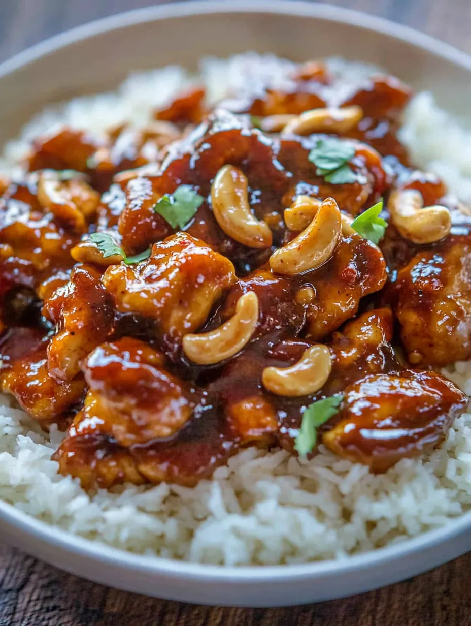 A bowl of chicken and rice.