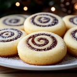 Christmas Butter Swirl Cookies