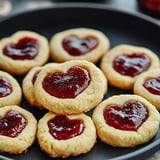 Heart Jam Cookies