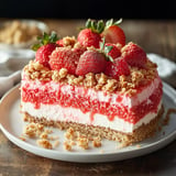 Strawberry Crunch Cheesecake