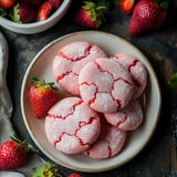 Strawberry Sugar Cookies