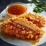 Baked Crunchy Hot Honey Chicken