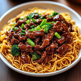 Sticky Beef Noodles