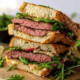 Cold Roast Beef Sandwich