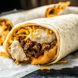 Taco Bell Beefy Melt Burrito