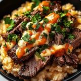 Steak & Queso Rice