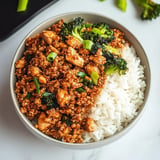 Firecracker Ground Chicken Bowl