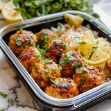 Chicken Meatballs Meal Prep