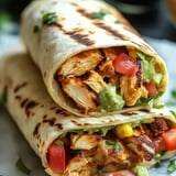 Chipotle Ranch Grilled Chicken Burrito