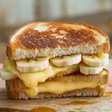 Honey Banana Grilled Cheese