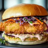 Crispy Fried Cod Sandwich