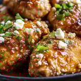 Crispy Hot Honey Feta Chicken