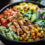 One-Pan Chicken Burrito Bowl