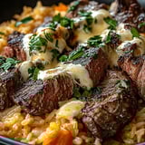 Steak & Queso Rice