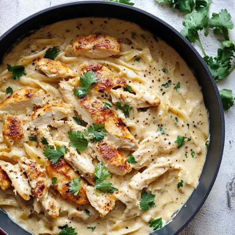 Chicken Garlic Parmesan Pasta