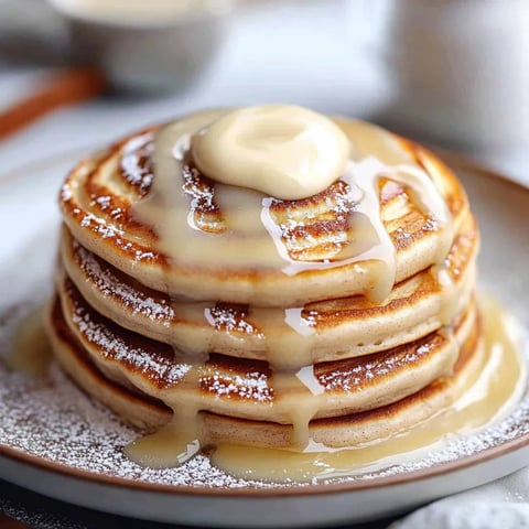 Cinnamon Roll Pancakes