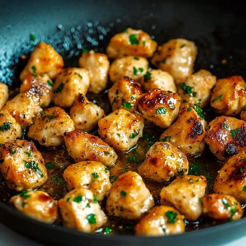 Garlic Butter Chicken Bites