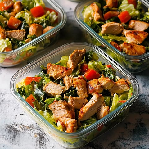 Chicken Salad Meal Prep